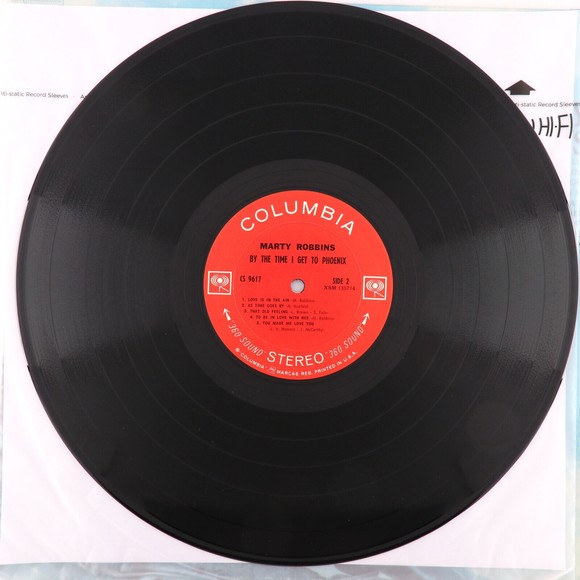 Marty Robbins – By The Time I Get To Phoenix - 1968 Stereo 12" Vinyl LP CS 9617 - Picture 8 of 9